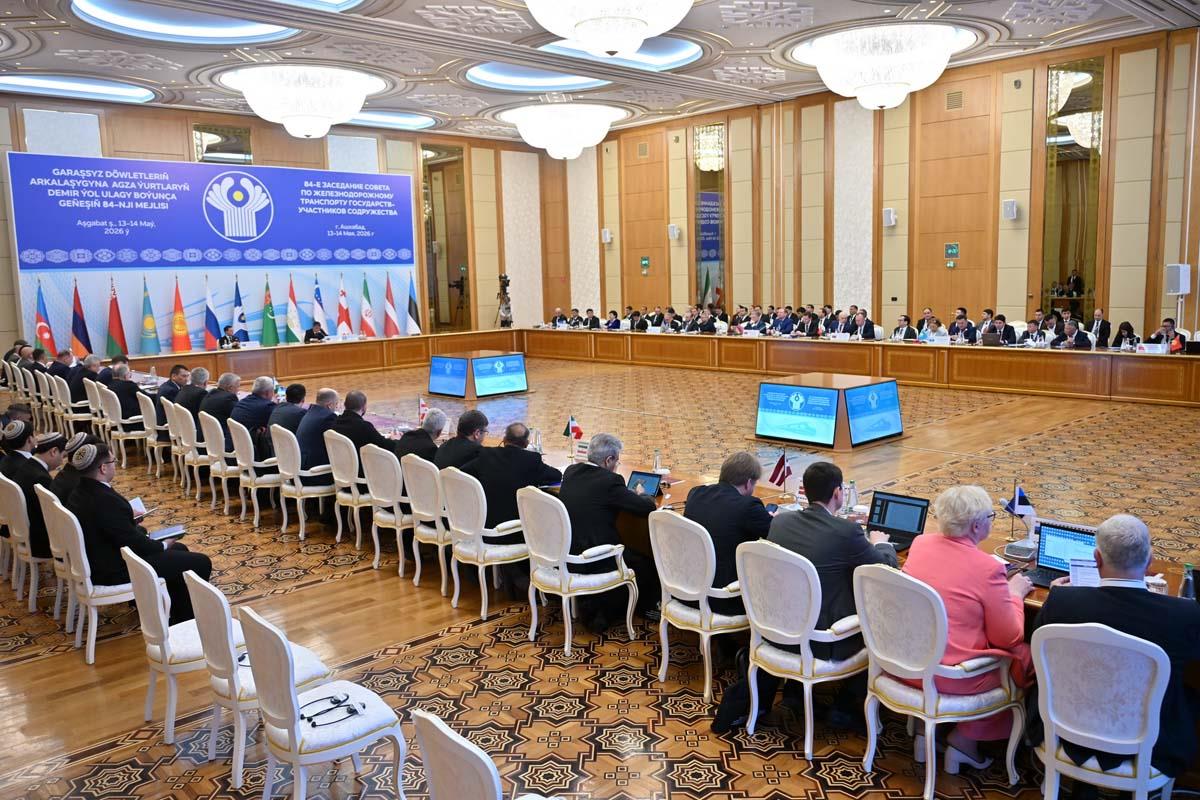 Turkmenistan Hosts 84Th Meeting Of CIS Railway Transport Council