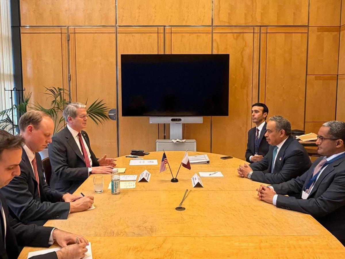 Minister Of Finance Meets US Secretary Of Treasury