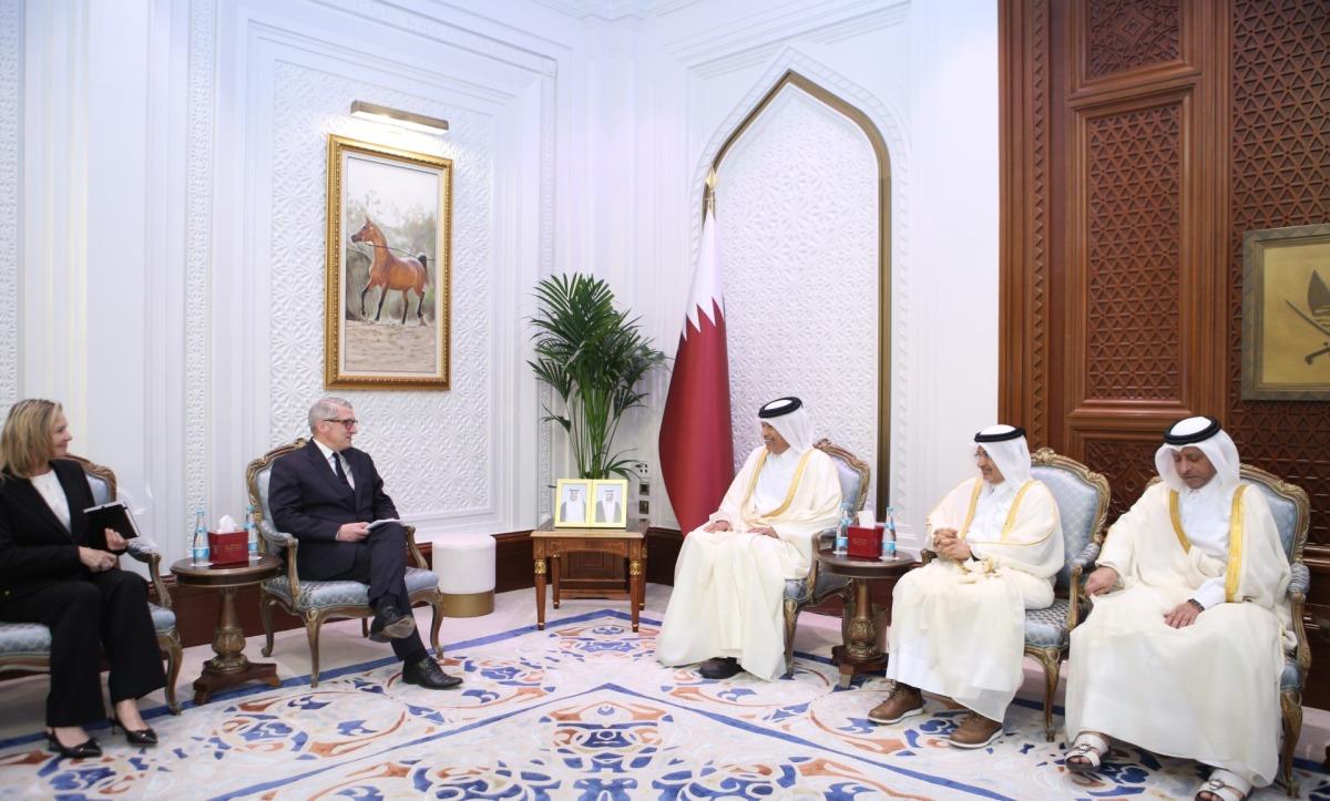 Speaker Of Shura Council Meets Ambassadors Of Georgia And Finland