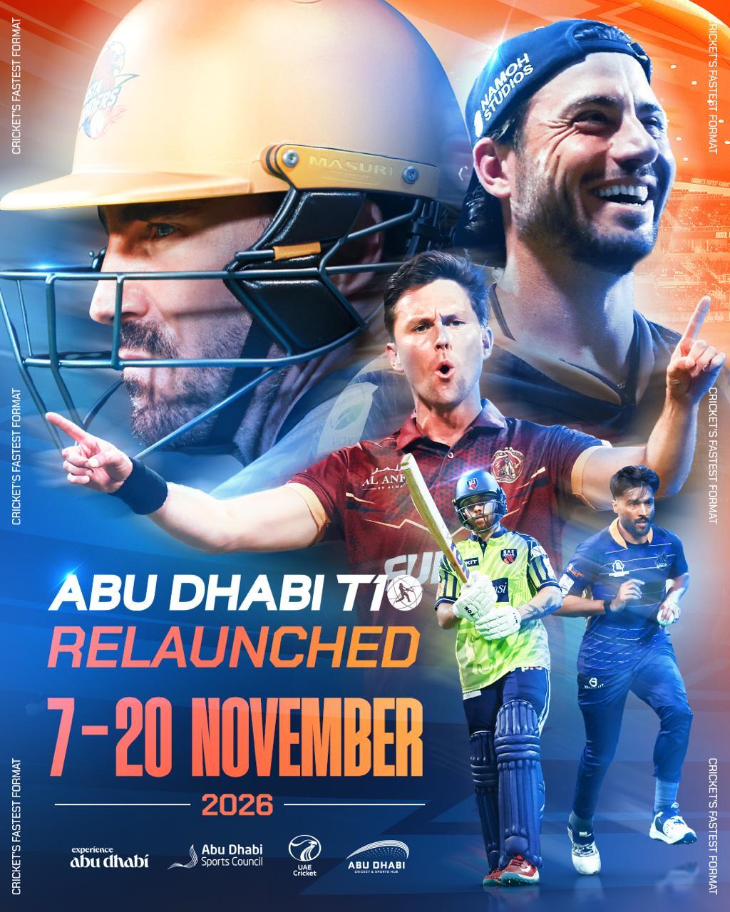 Abu Dhabi T10 Begins New Era Under Abu Dhabi Ownership