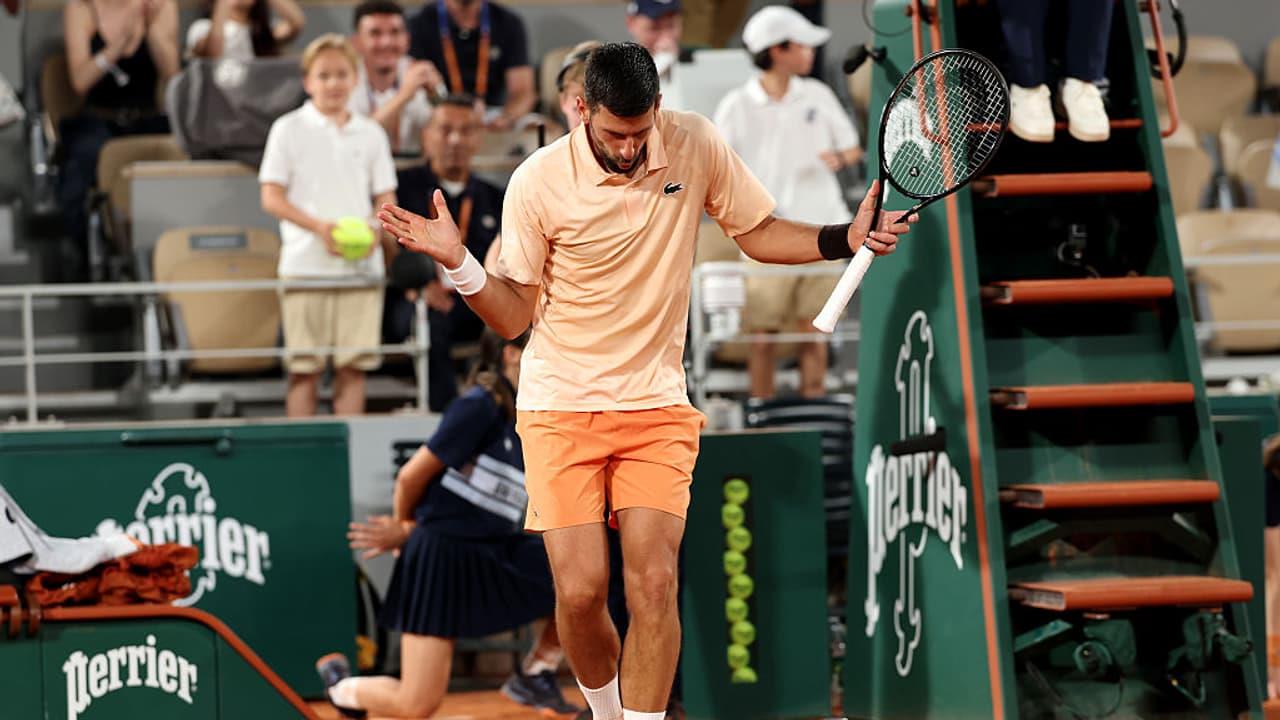 French Open 2026: Novak Djokovic's Peppy Dance For His Daughter Tara After 1St Round Win Goes Viral (WATCH)
