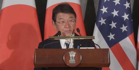 Quad Nations Agree To Oppose Attempts To Unilaterally Change Status Quo: Japanese Foreign Minister