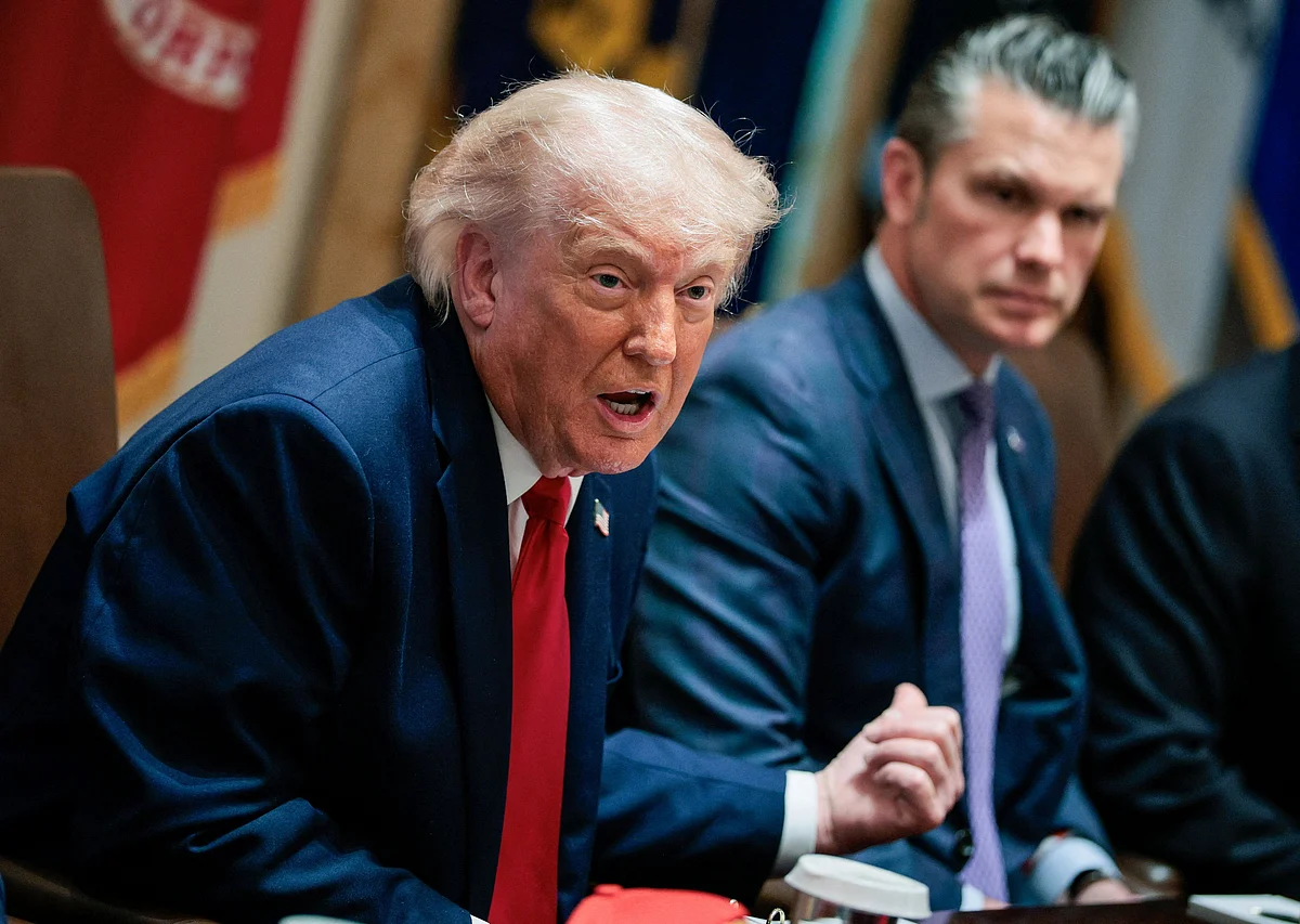 Trump Says No One Will Control Hormuz, Appears To Threaten To 'Blow Up' Oman