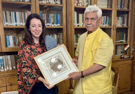 Swiss Envoy Calls On J&K L-G, CM    Discusses Bilateral Cooperation In Sustainable Tourism & Agriculture