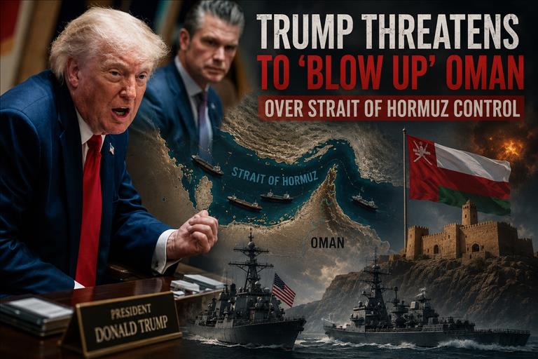 Trump Stuns Allies With Threat To 'Blow Up’    Oman