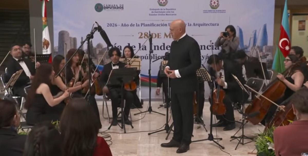 Mexico Hosts Gala Concert Honoring Azerbaijan's Independence Day (VIDEO)