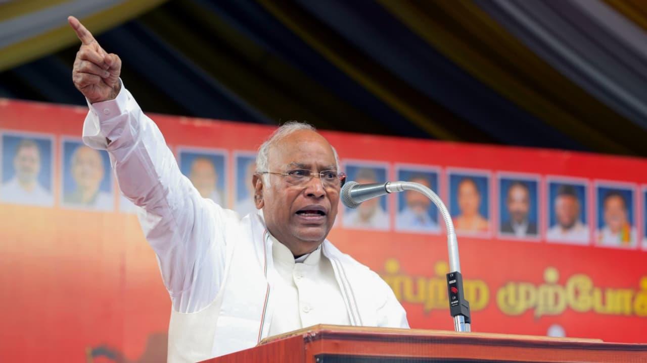 Kharge Accuses Centre Of Hiding Data On Malnutrition In NFHS Report