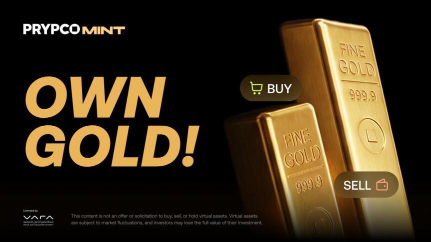 PRYPCO Mint Adds PAXG-Backed Gold To Tokenized Real Estate Platform