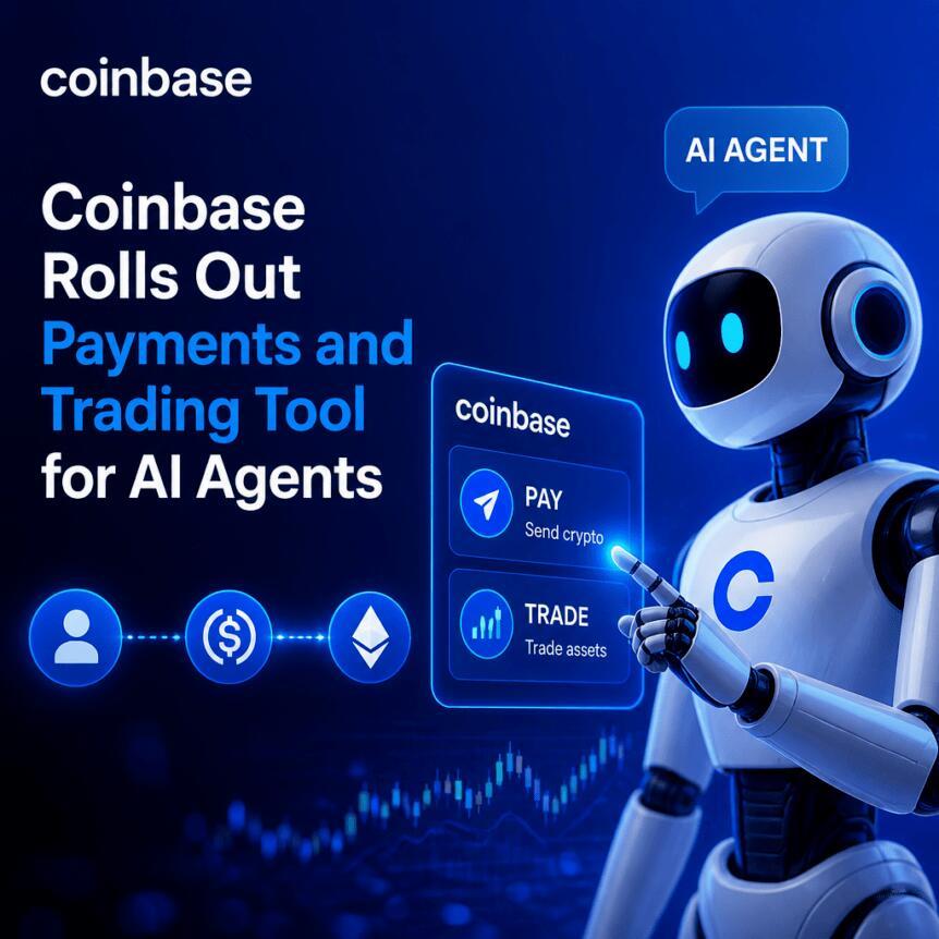 Coinbase Rolls Out Payments And Trading Tool For AI Agents