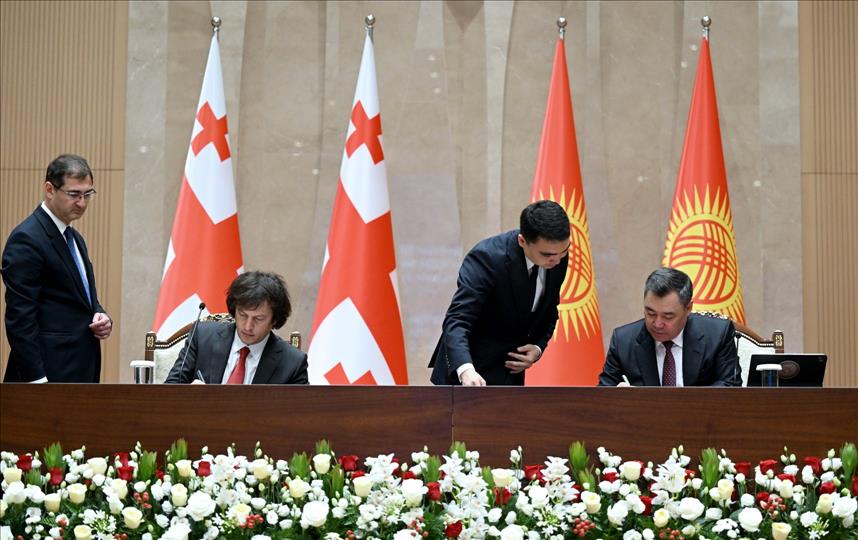Kyrgyzstan And Georgia Sign Series Of Bilateral Documents
