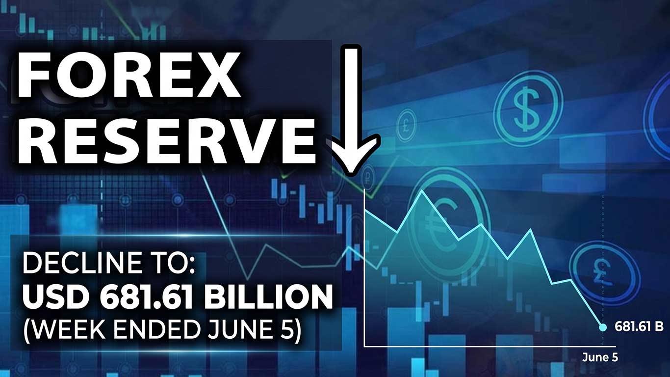 Forex Reserves Decline To USD 681.61 Billion In Week Ended June 5: RBI Data