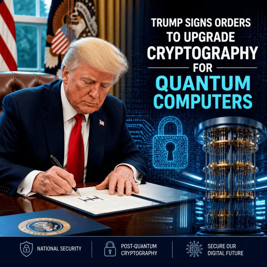 Trump Signs Orders To Upgrade Cryptography For Quantum Computers