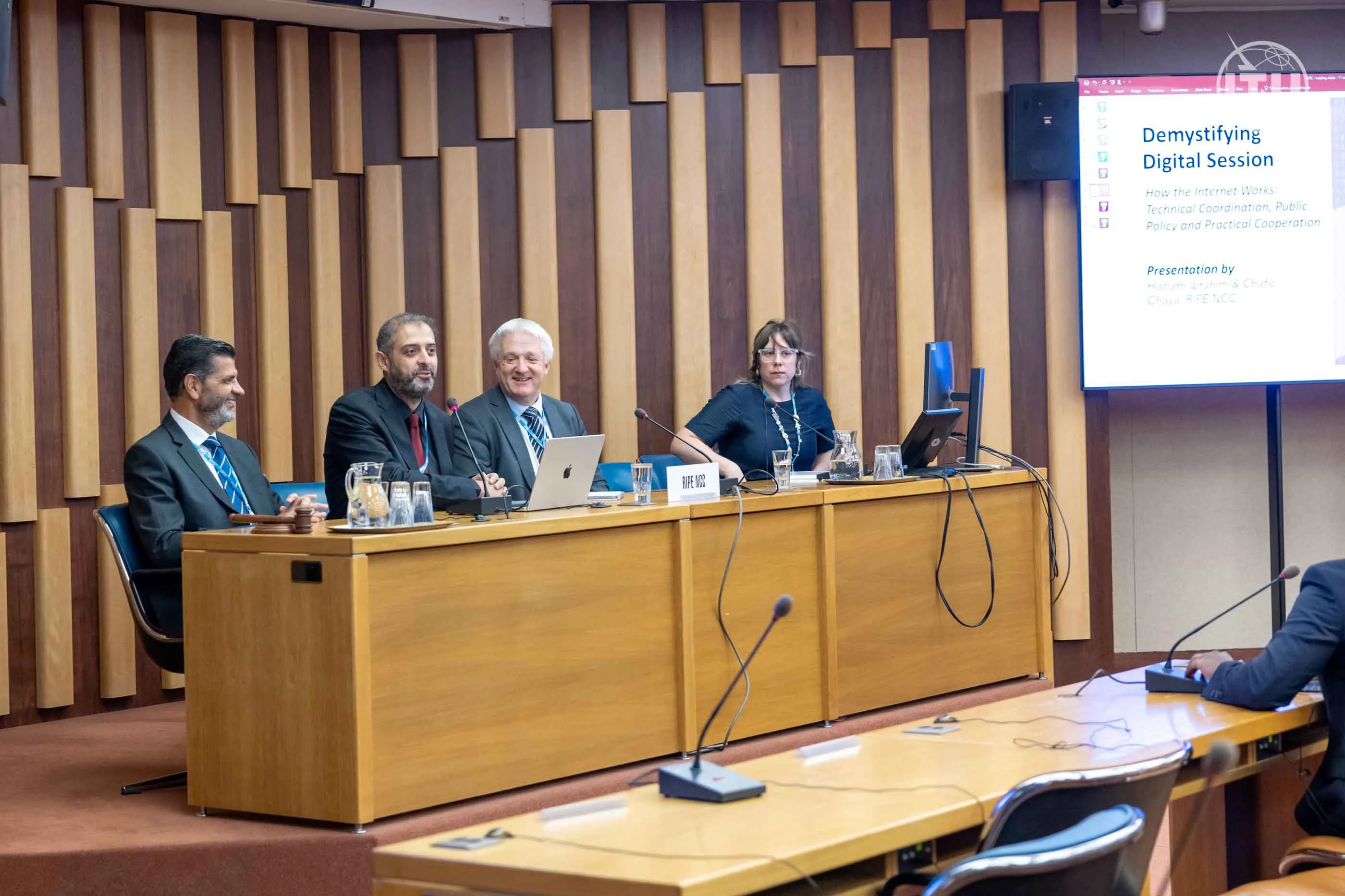 RIPE NCC, ITU And Permanent Mission Of Lebanon Host Session Of The ITU Demystifying Digital Series