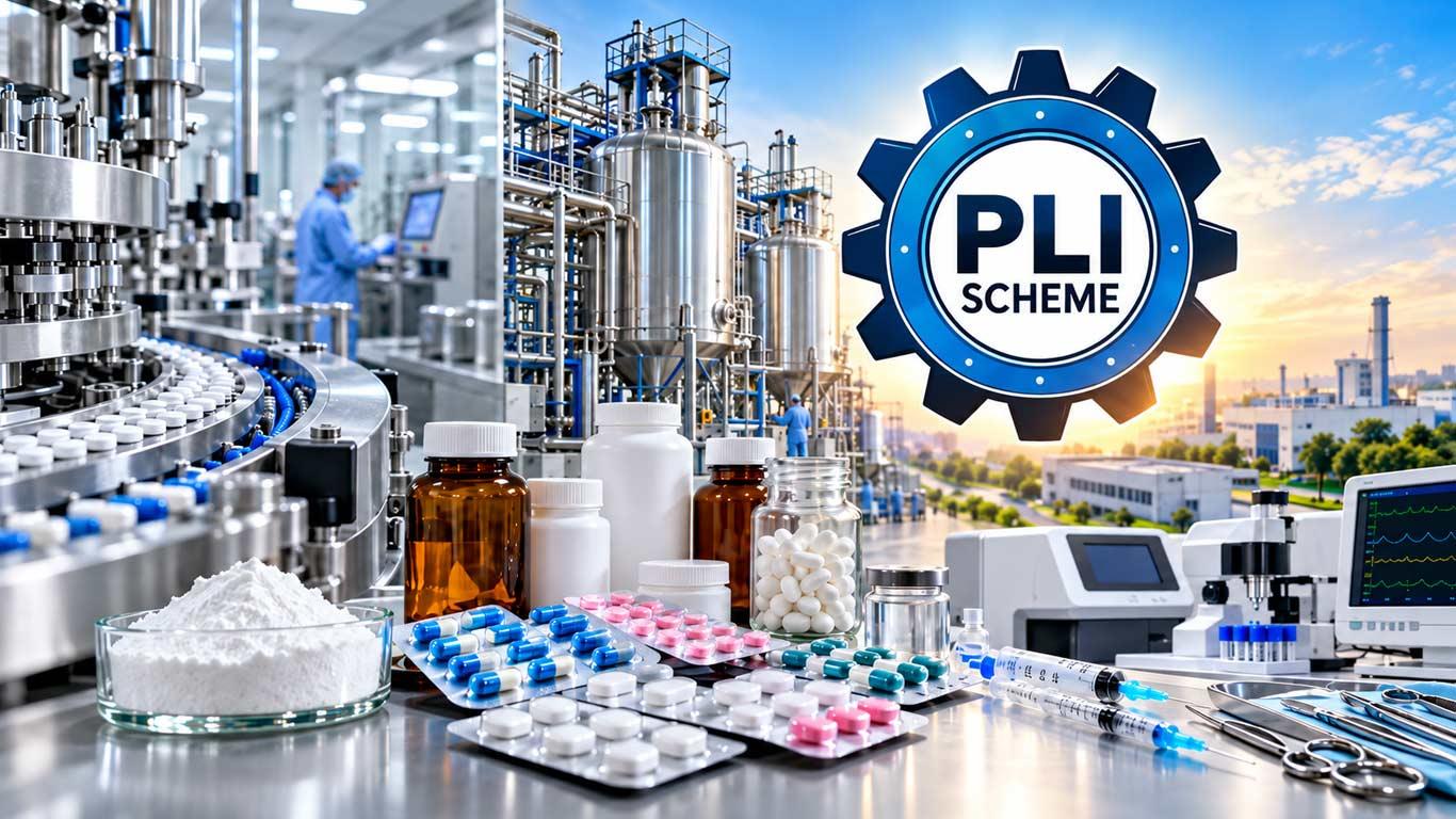 PLI Schemes Strengthen India's Pharmaceutical, Bulk Drug And Medical Device Manufacturing