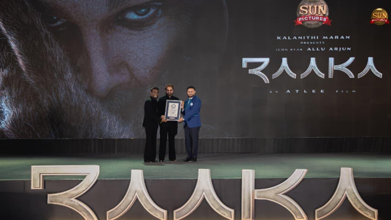 Allu Arjun's Raaka Enters Guinness World Records With 37 Performers Read On
