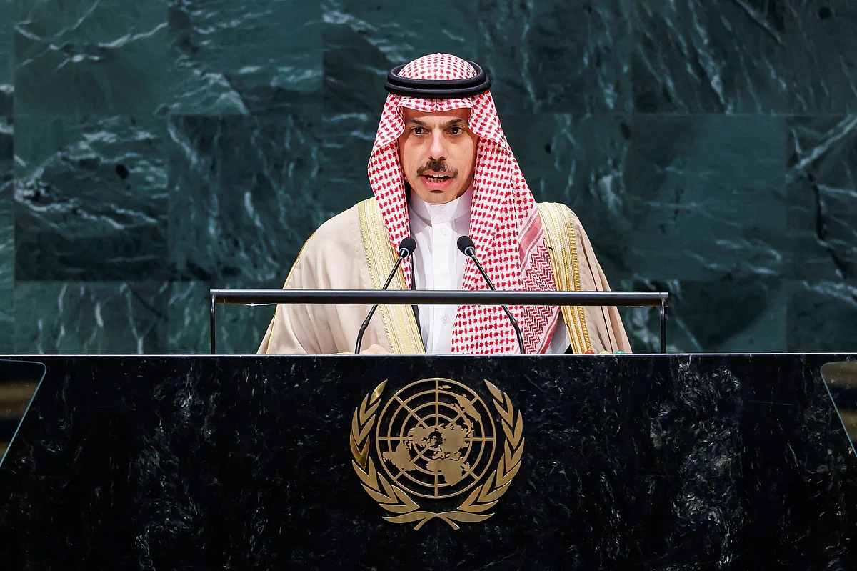 Saudi Foreign Minister Warns World Failing To Protect Gulf Shipping At UN