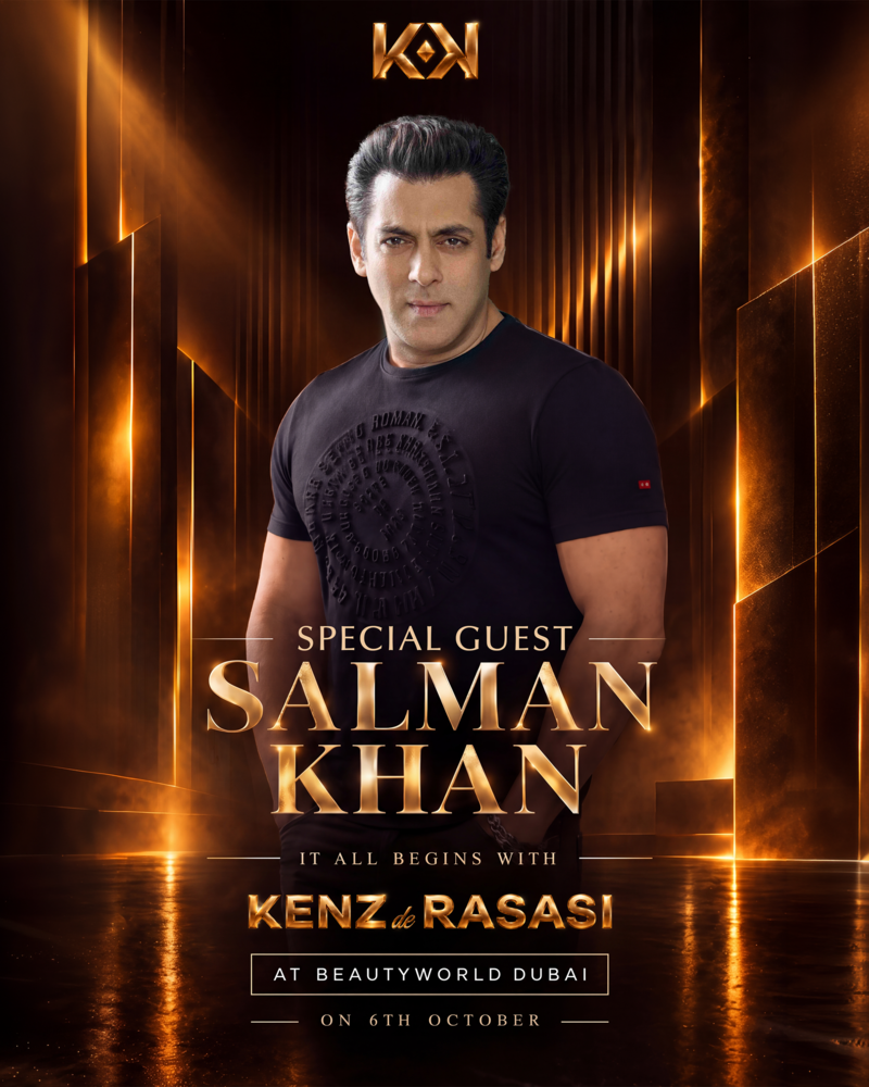 Bollywood Superstar Salman Khan To Attend The Official Unveiling Of Kenz De Rasasi At Beautyworld Middle East 2026