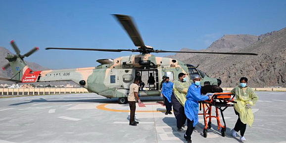 Oman Carries Out Medical Evacuation Of 10 Crew Members After Tanker Attack Off Musandam