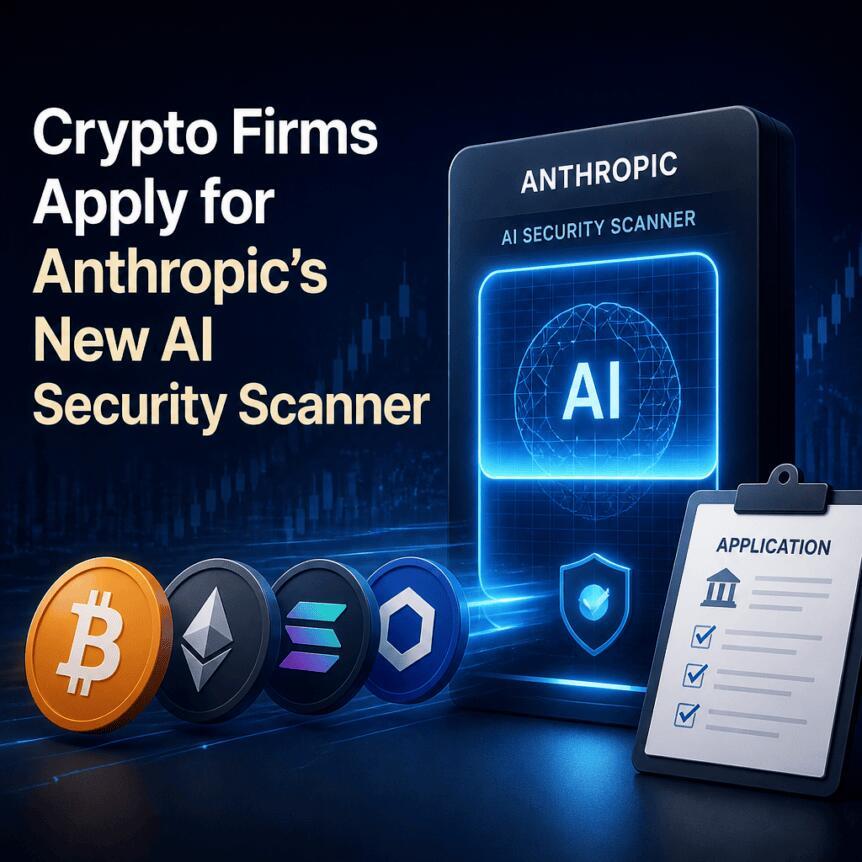 Crypto Firms Apply For Anthropic's New AI Security Scanner