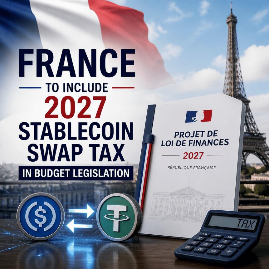 France To Include 2027 Stablecoin Swap Tax In Budget Legislation