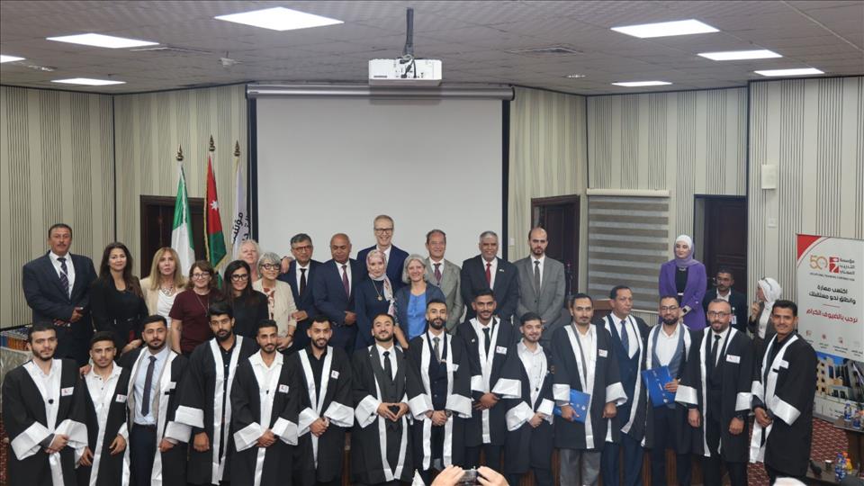 18 Jordanians Conclude Training Under Joint Vocational Program With Italy