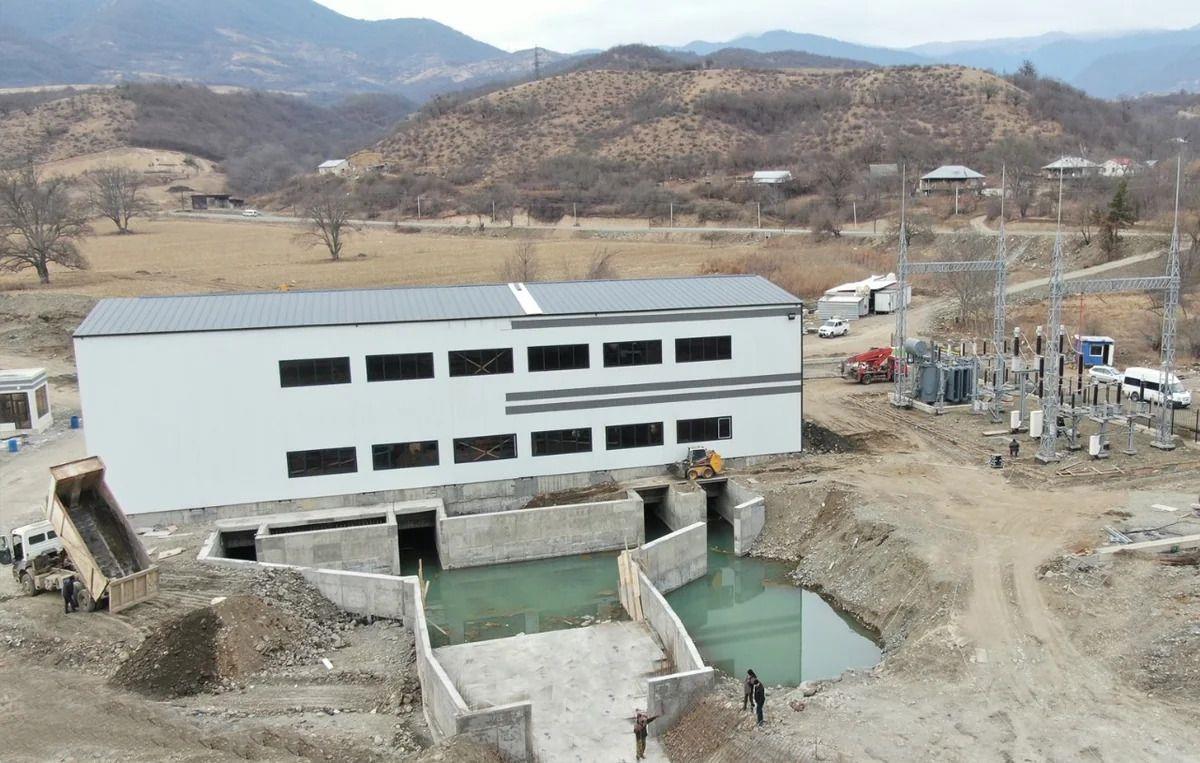 Construction Of Eight Hydropower Plants Underway In Azerbaijan's Liberated Territories