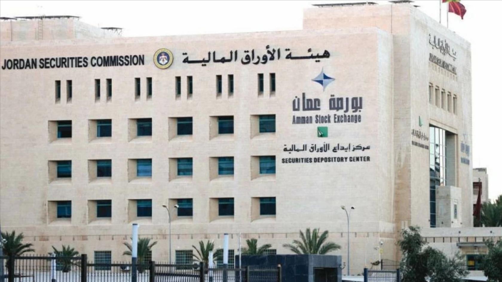 Amman Stock Exchange General Index Declines in First Session of the Week