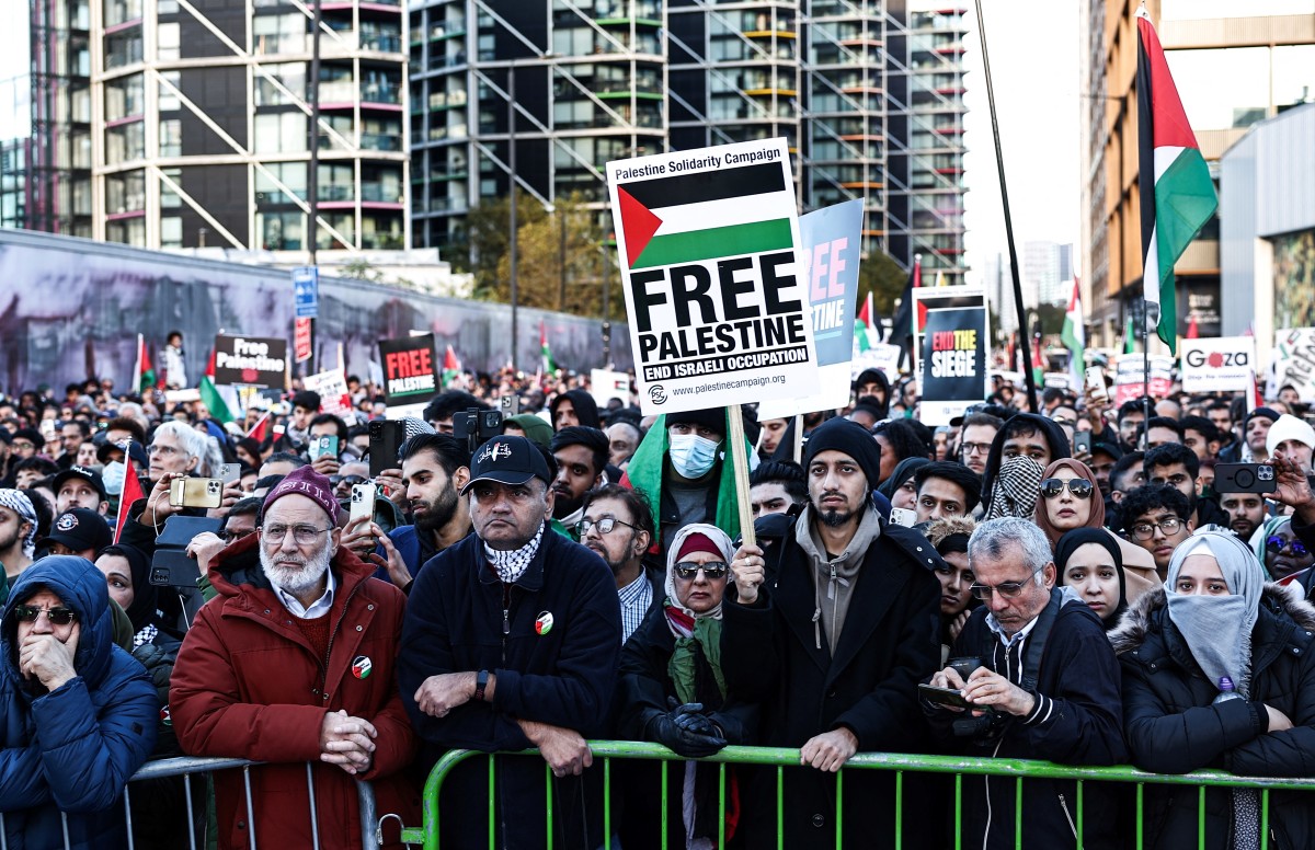 Tens of Thousands gather in Bosnia, Serbia to express solidarity with Palestine