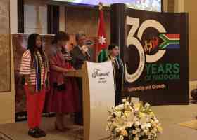 Al Khater Hosts Canada, Malaysia And Mauritania Envoys